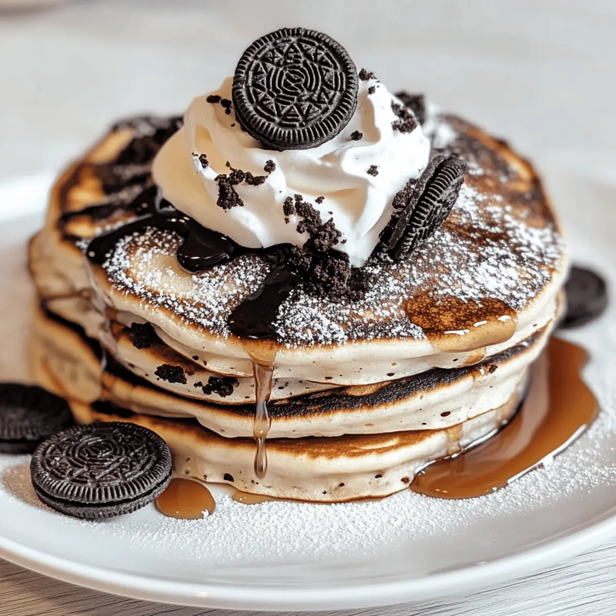 Oreo Pancakes: Indulgent Comfort for a Cozy Breakfast