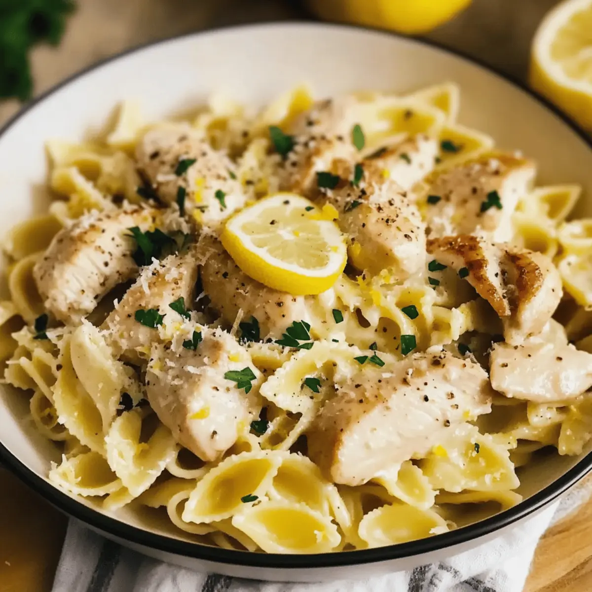 Lemon Chicken Pasta Recipe: A Creamy, Zesty Delight