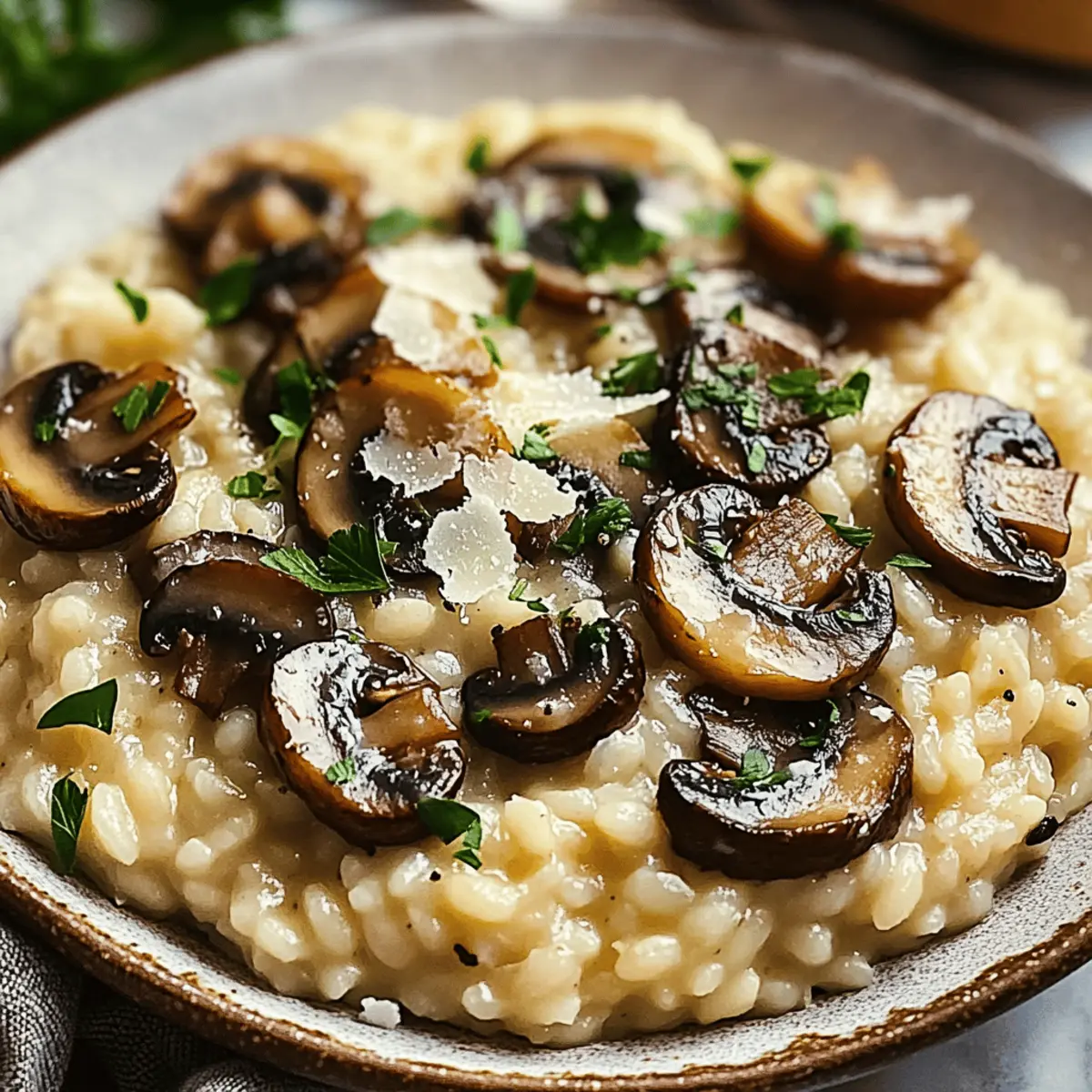 Irresistible Oven Risotto with Mushrooms for Cozy Nights