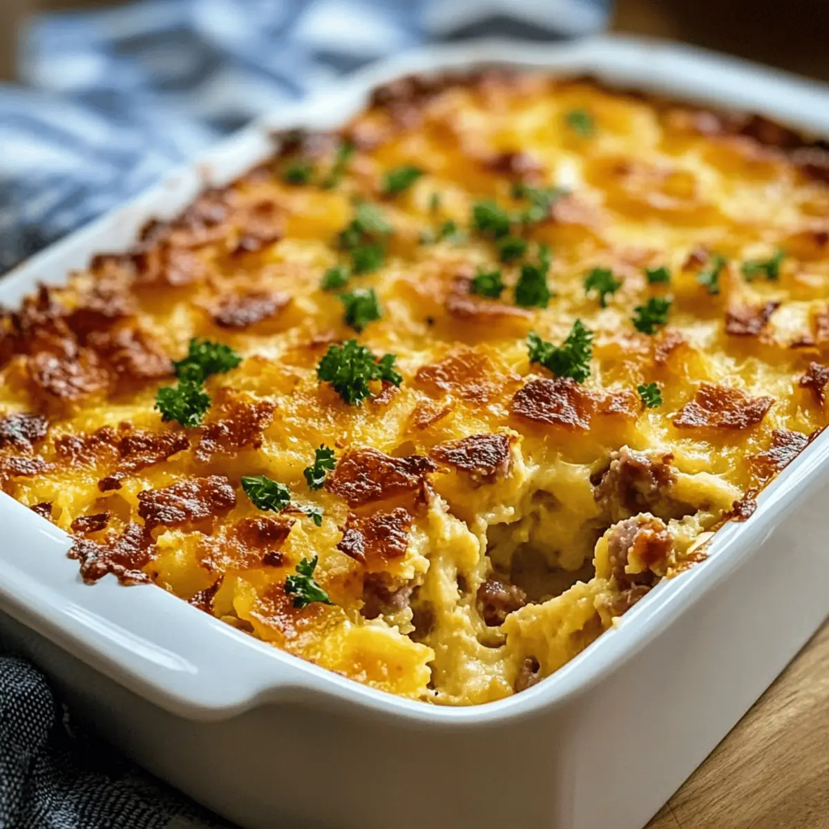 Delicious Hashbrown Breakfast Casserole for Cozy Mornings