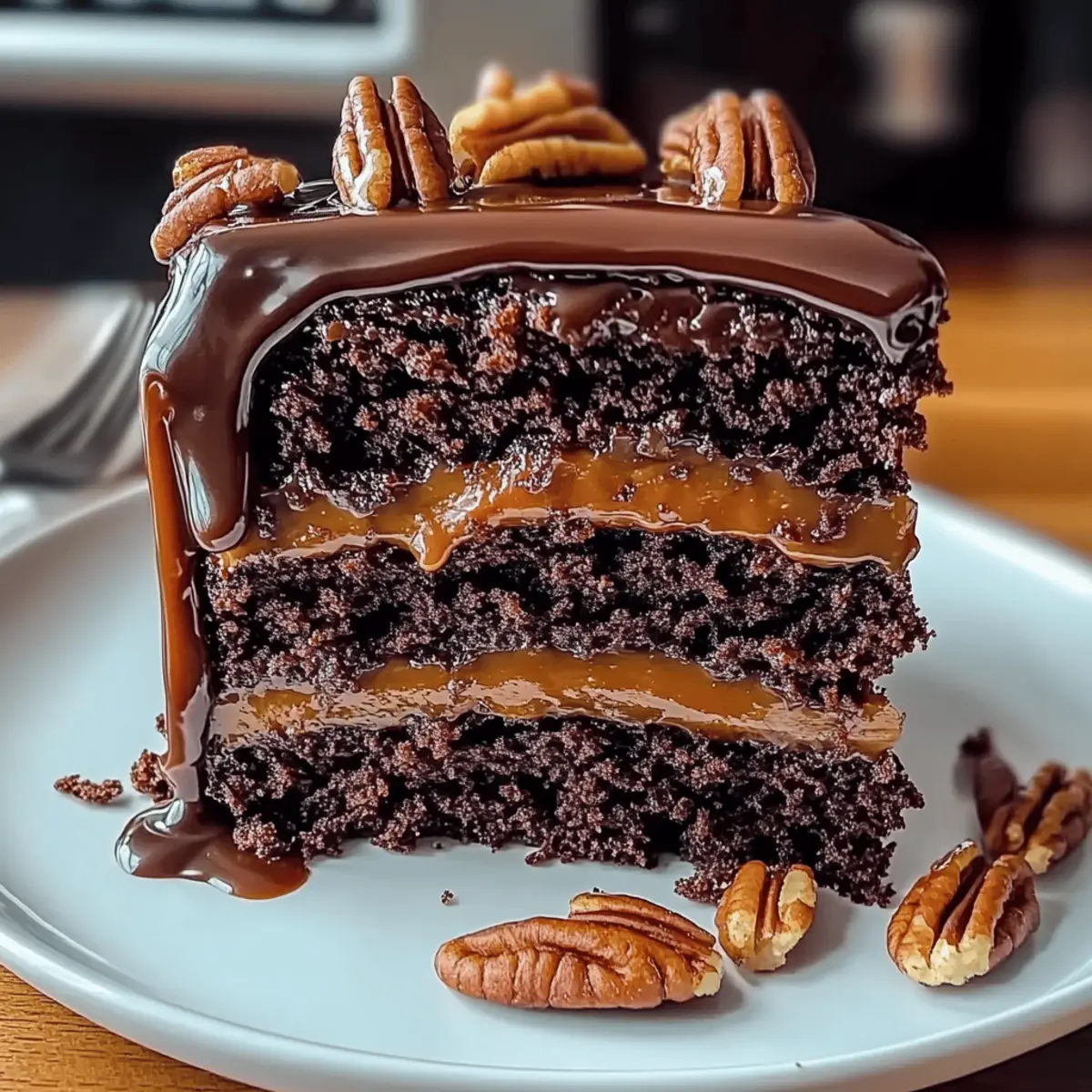 Decadent Chocolate Turtle Dream Cake for Sweet Celebrations