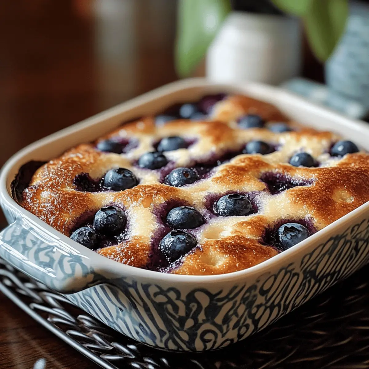 Blueberry Buttermilk Pancake Casserole for a Cozy Brunch
