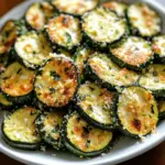 Garlic Parmesan Roasted Zucchini