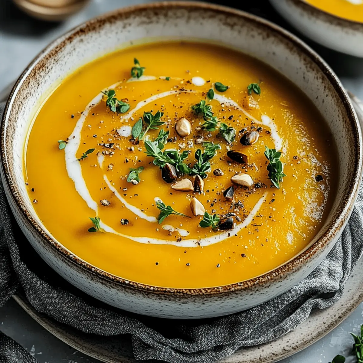 Hearty Butternut Squash Soup to Warm Your Soul