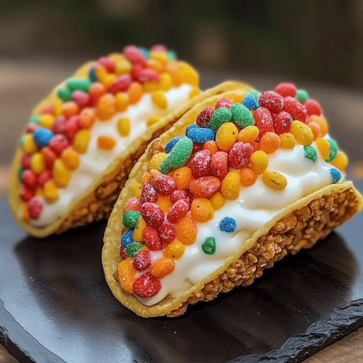 Fruity Pebbles Cheesecake Tacos for a Fun Dessert Adventure