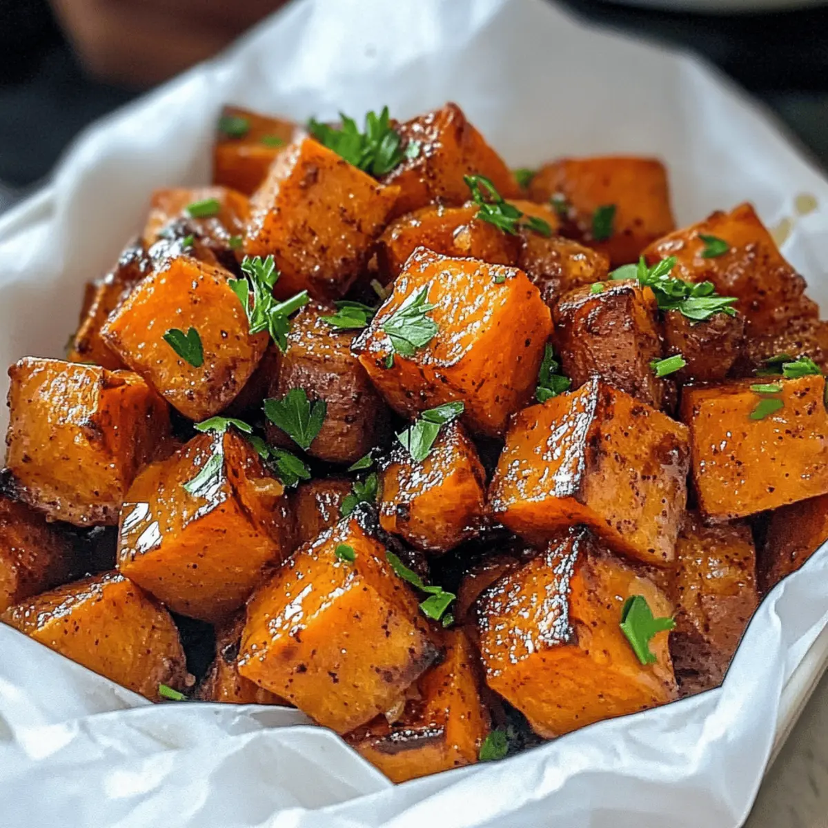 Roasted Sweet Potatoes with Cinnamon & Honey: Pure Comfort Bliss