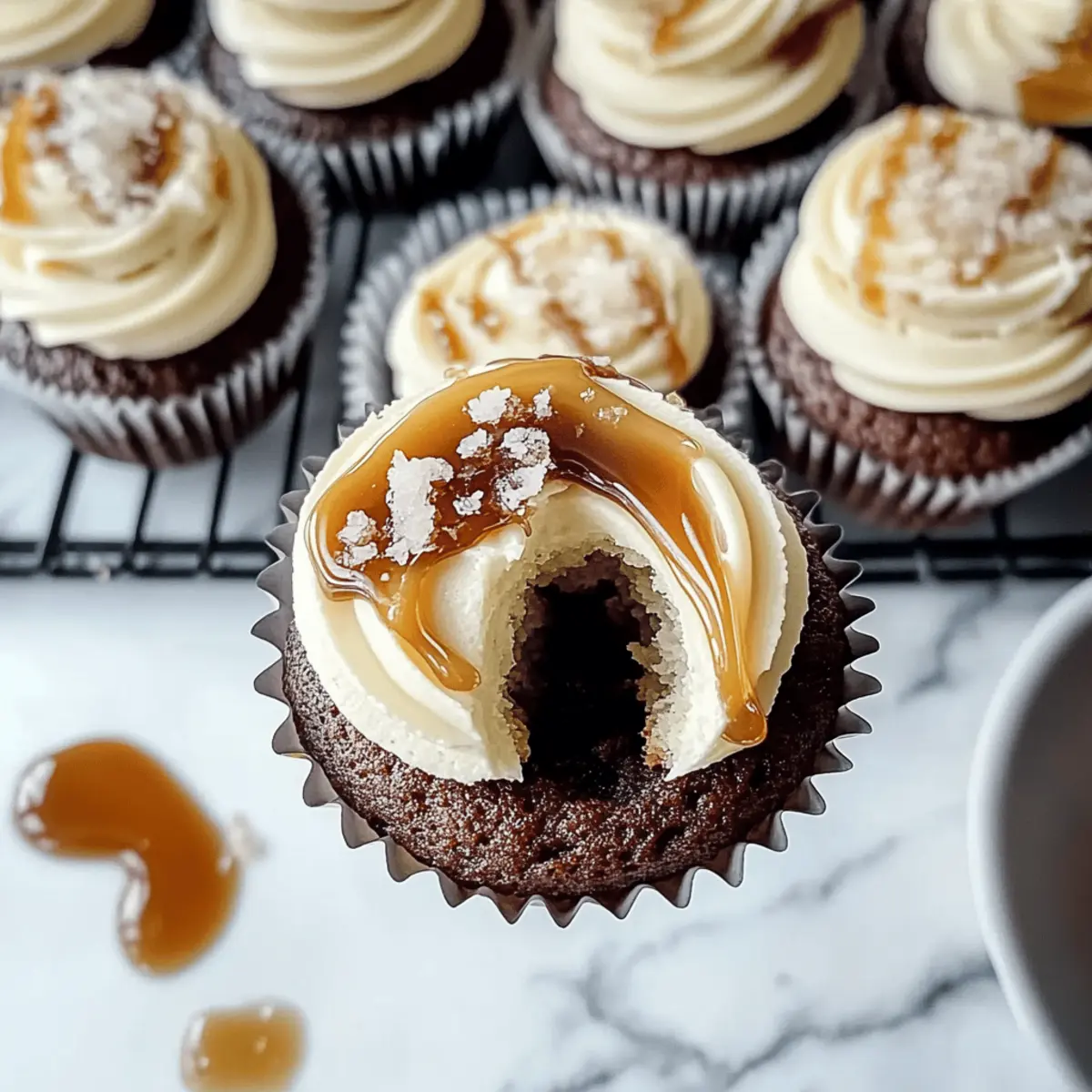 Heavenly Salted Caramel Cream Cheese Cupcakes You’ll Love