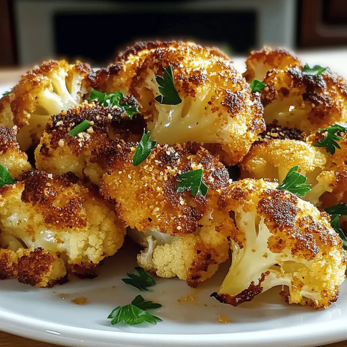 Crispy Roasted Cauliflower for a Crunchy, Flavorful Snack