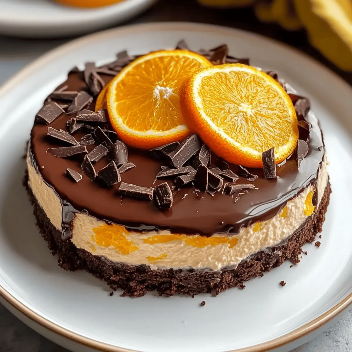 Creamy Chocolate Orange Cheesecake for Sweet Indulgence