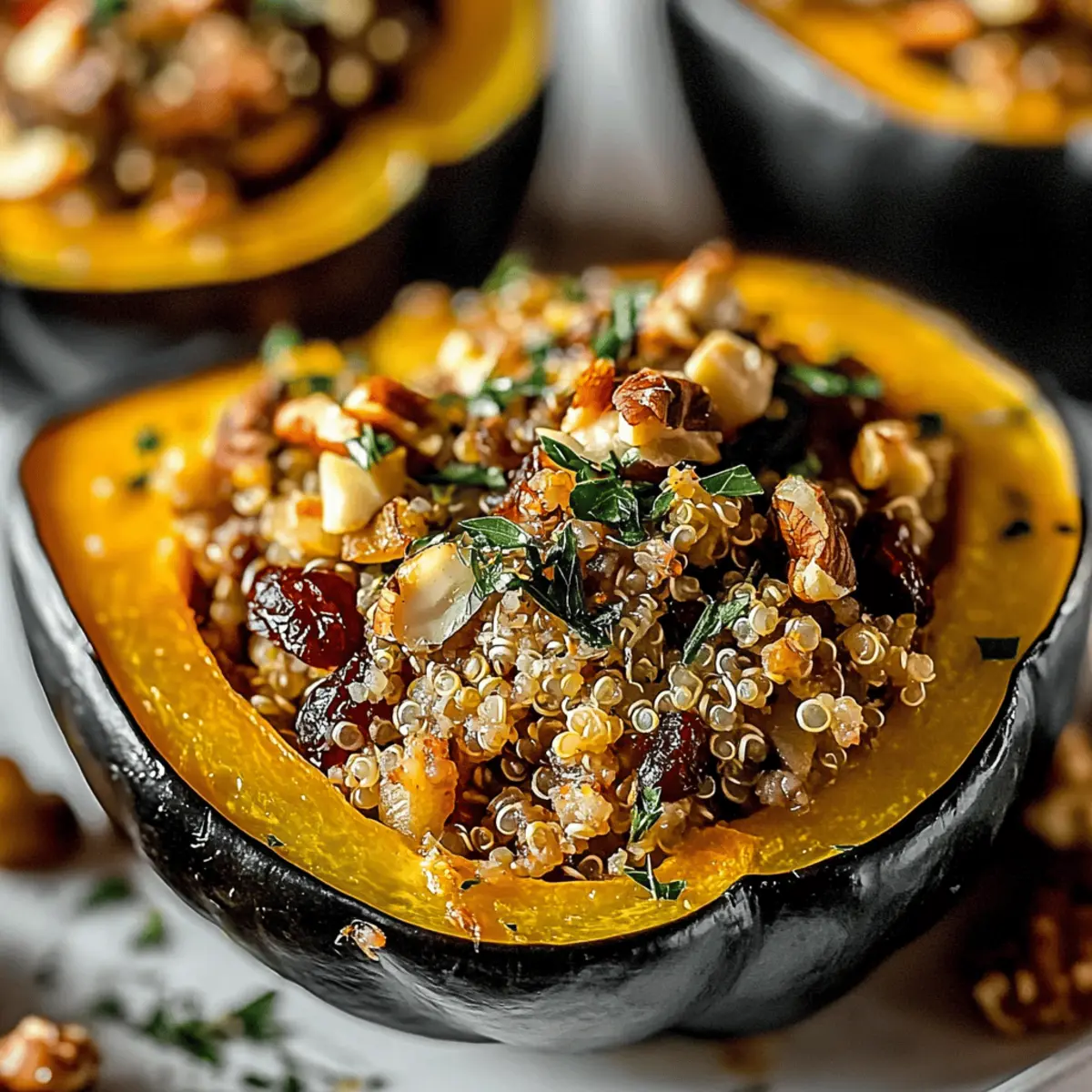 Cozy Stuffed Acorn Squash: A Seasonal Delight to Savor
