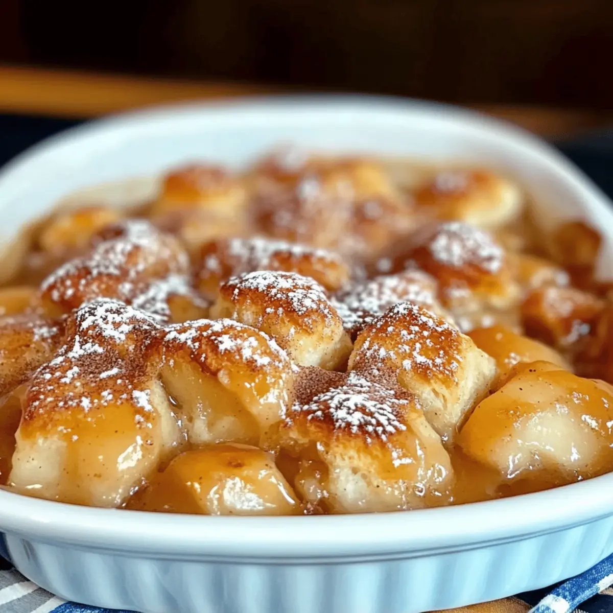 Irresistibly Sweet Apple Bubble Up Casserole Recipe