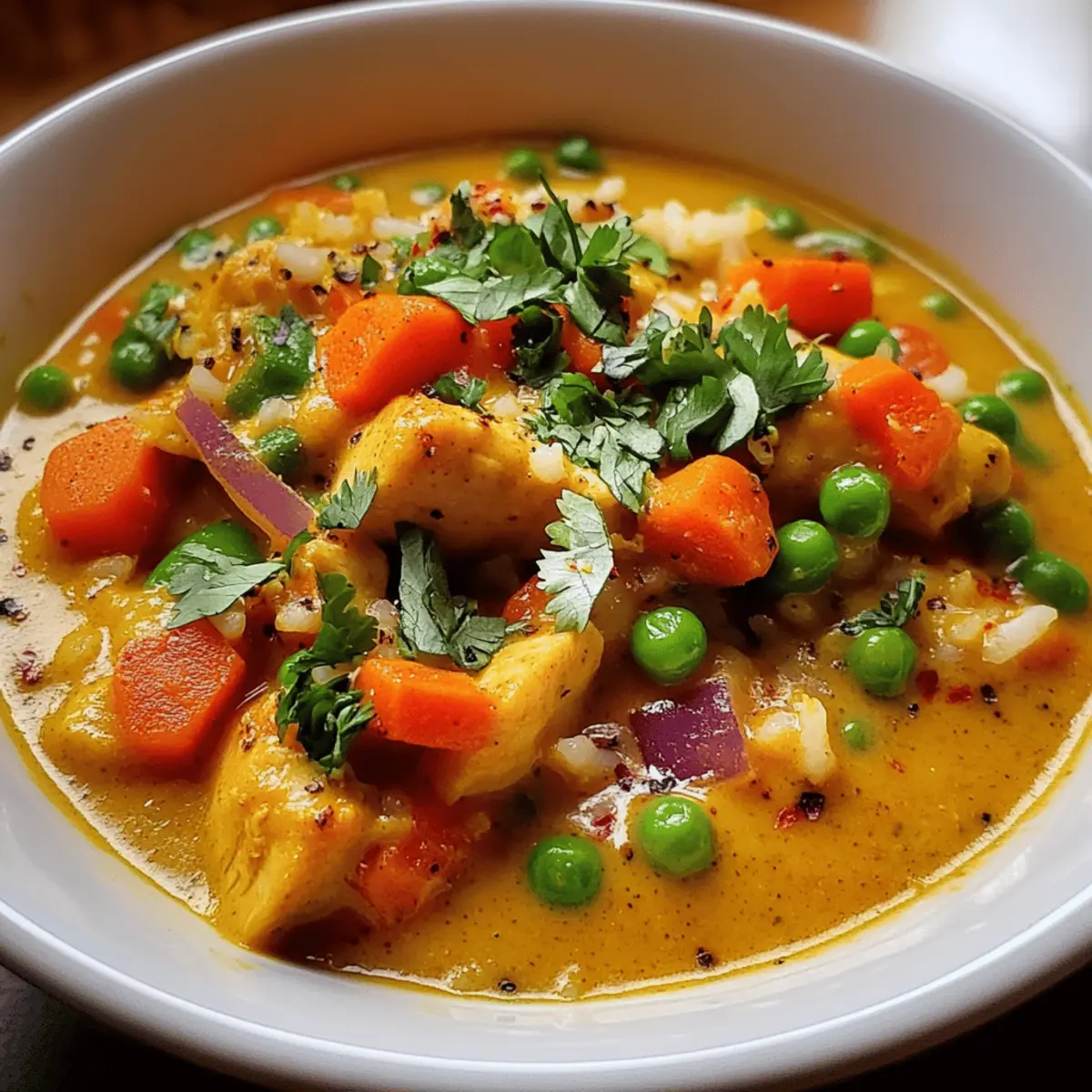 Crockpot Coconut Curry Chicken for a Cozy Tropical Escape