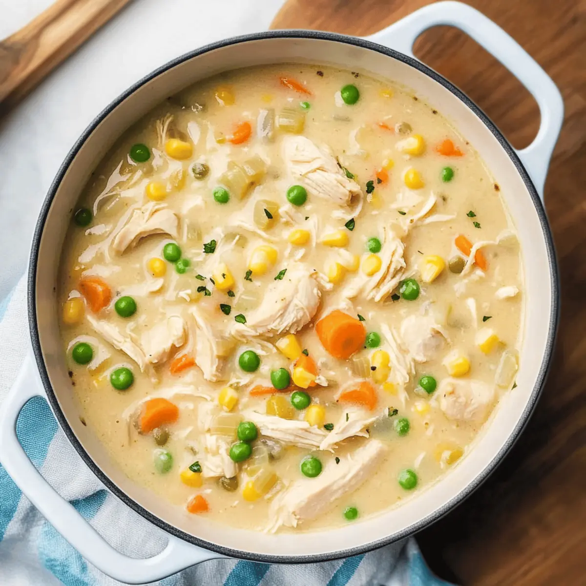 Creamy Chicken Pot Pie Soup You'll Crave Every Cold Night