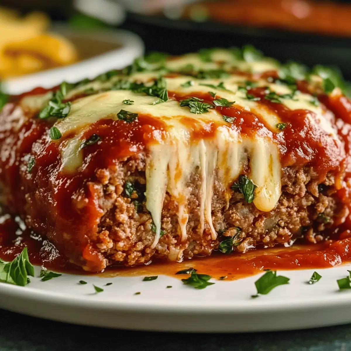 Gooey Stuffed Italian Meatloaf for Ultimate Comfort Food