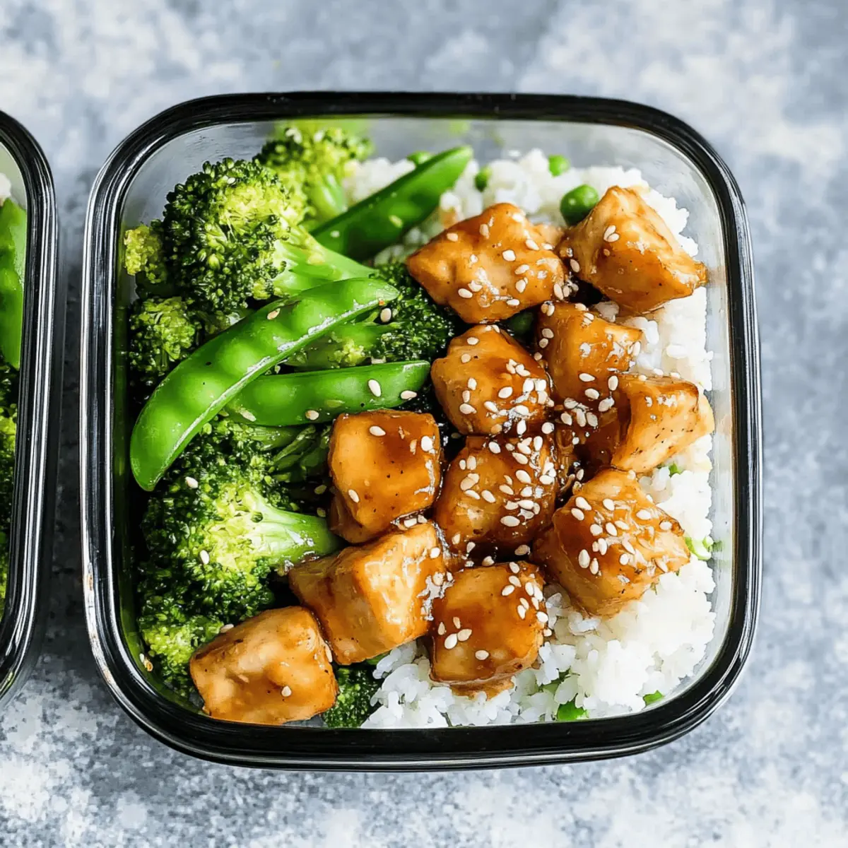 Savory Honey Sesame Chicken Lunch Bowls for Easy Meal Prep