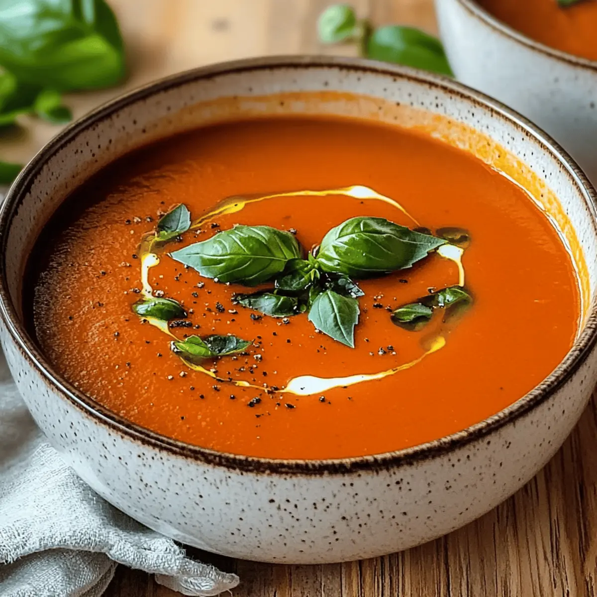 Savor Every Spoonful of Roasted Red Pepper Soup Bliss