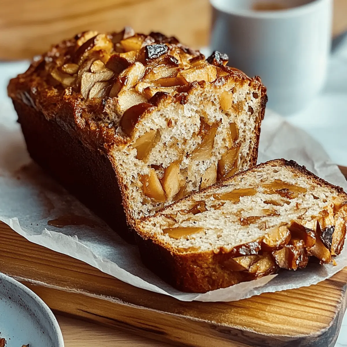 Warm and Cozy Roasted Apple Bread for Autumn Bliss