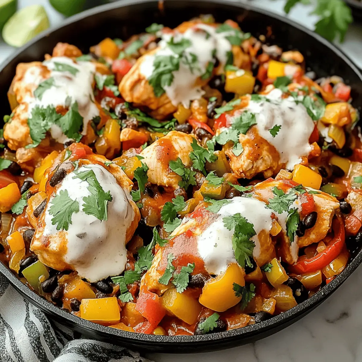 Savory Santa Fe Chicken Skillet Ready in 30 Minutes