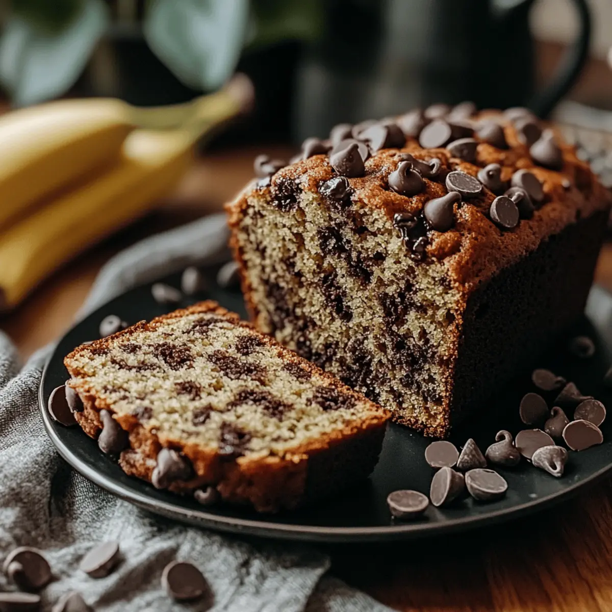 Irresistible Banana Bread Recipe with Chocolate Chips Bliss