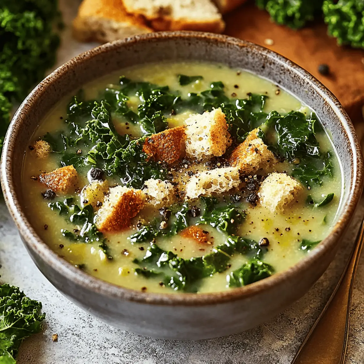 Irresistibly Creamy Kale Soup for Cozy Nights In