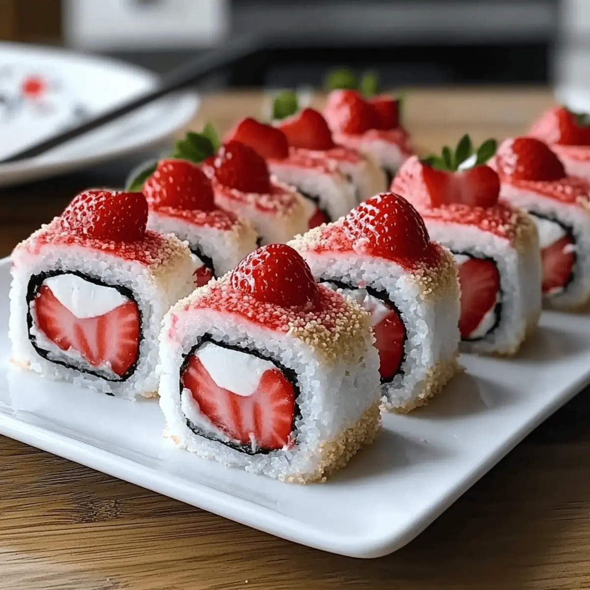 Strawberry Shortcake Sushi: A Fun Twist for Dessert Lovers