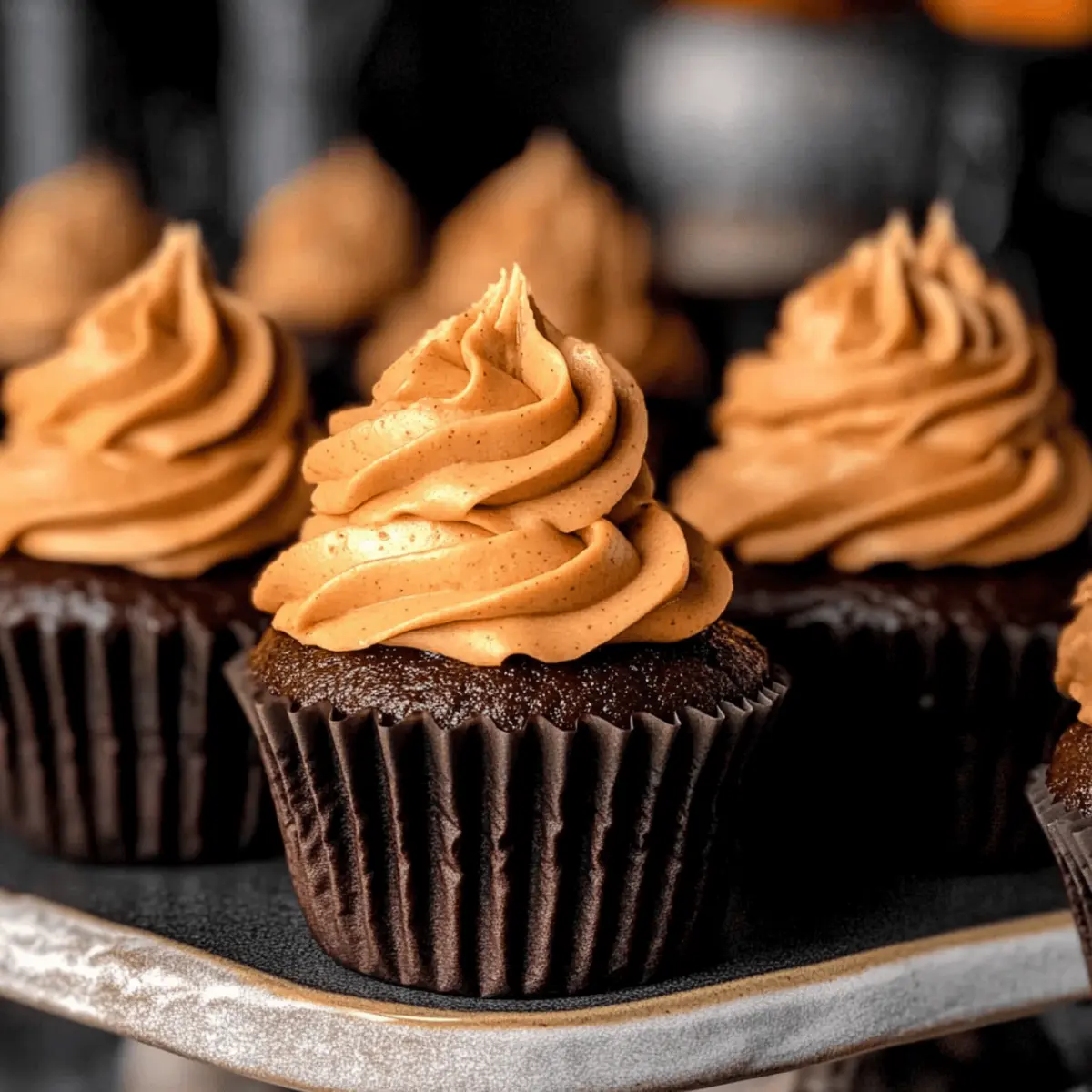 Irresistibly Moist Chocolate Pumpkin Cupcakes to Fall For