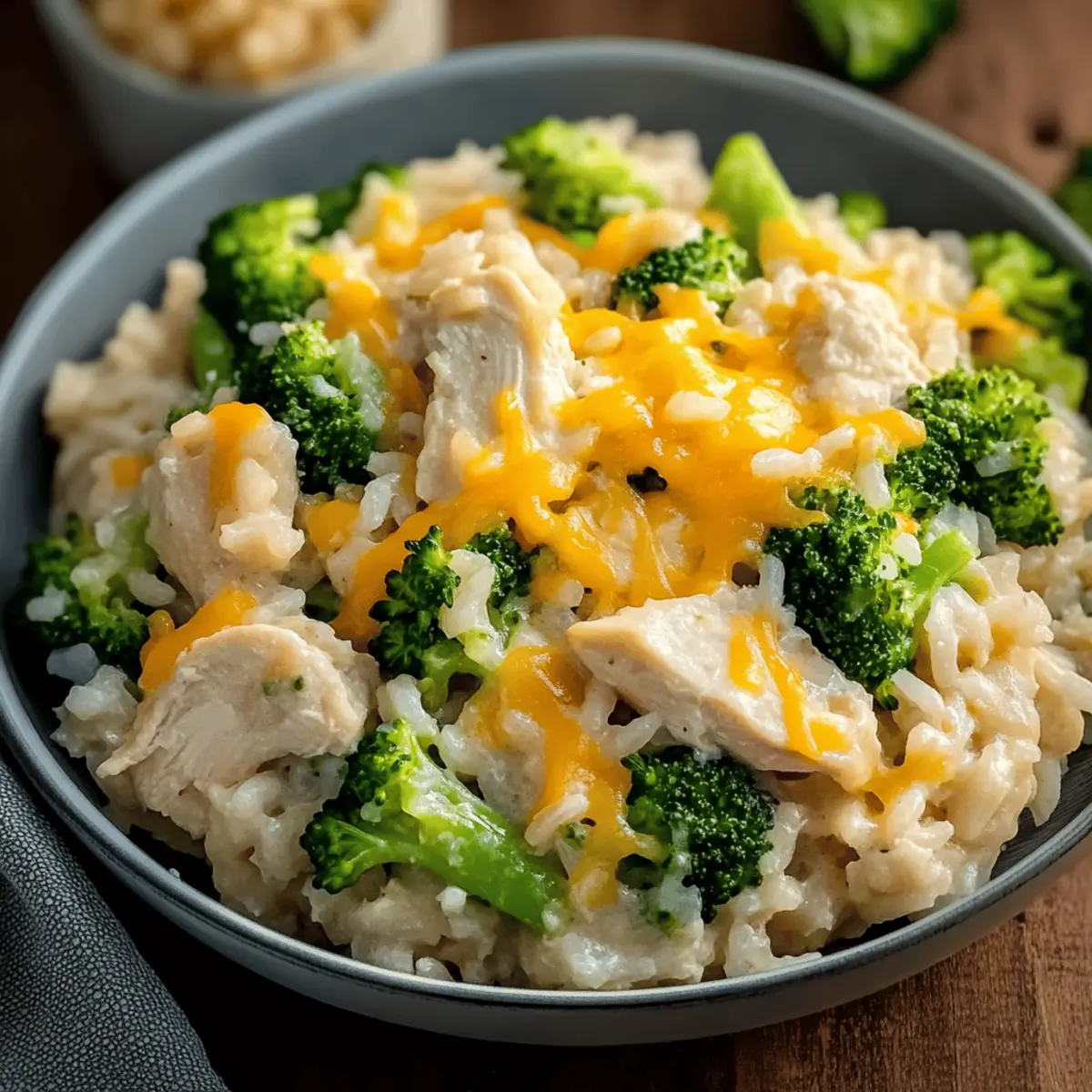 Cheesy Chicken Broccoli Rice for Ultimate Comfort and Flavor