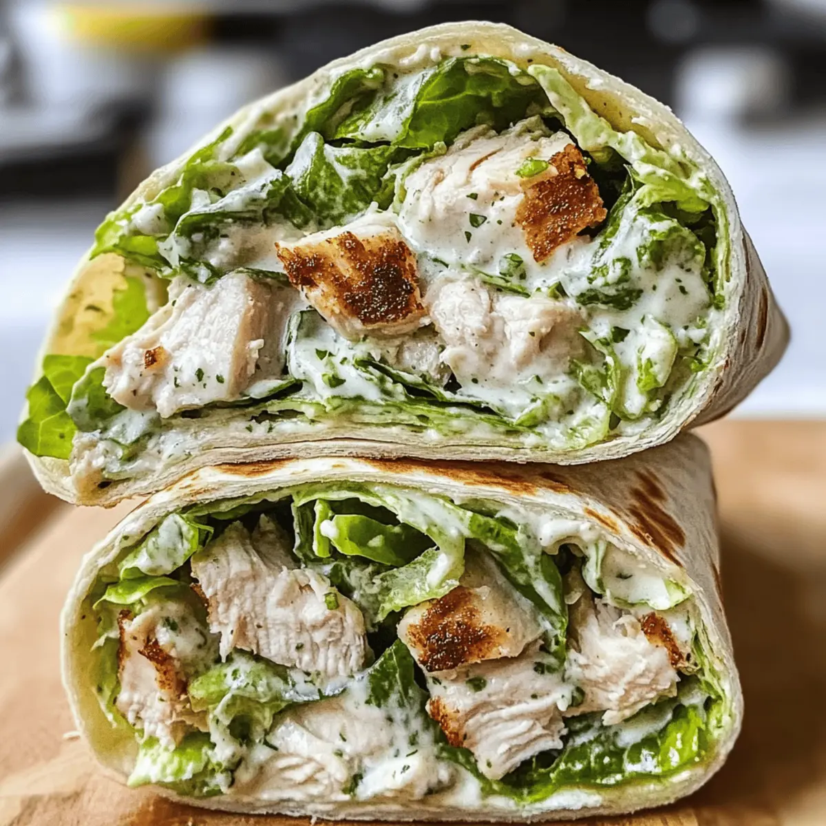 Easy Chicken Caesar Salad Wrap: Your Quick Meal Solution