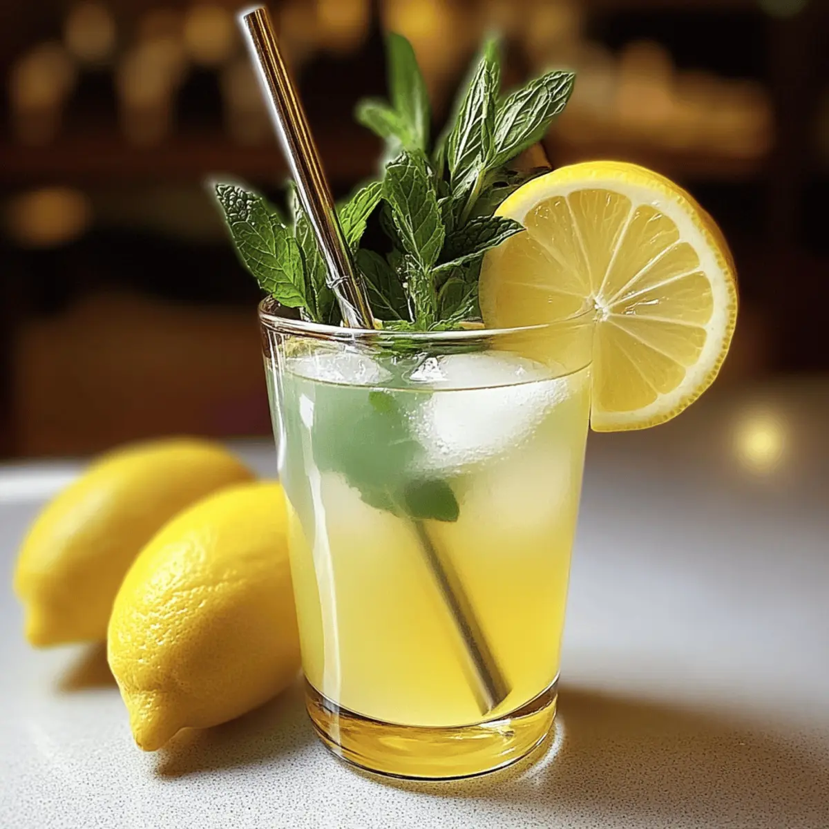 Mint and Rosemary Lemonade with Vanilla: A Refreshing Twist