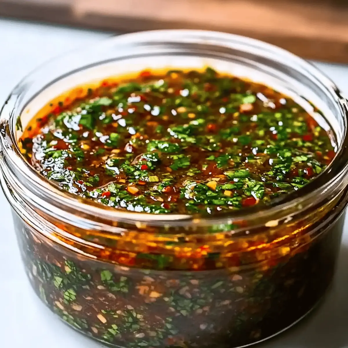 Smoky Red Chimichurri: Elevate Your Meals in 15 Minutes