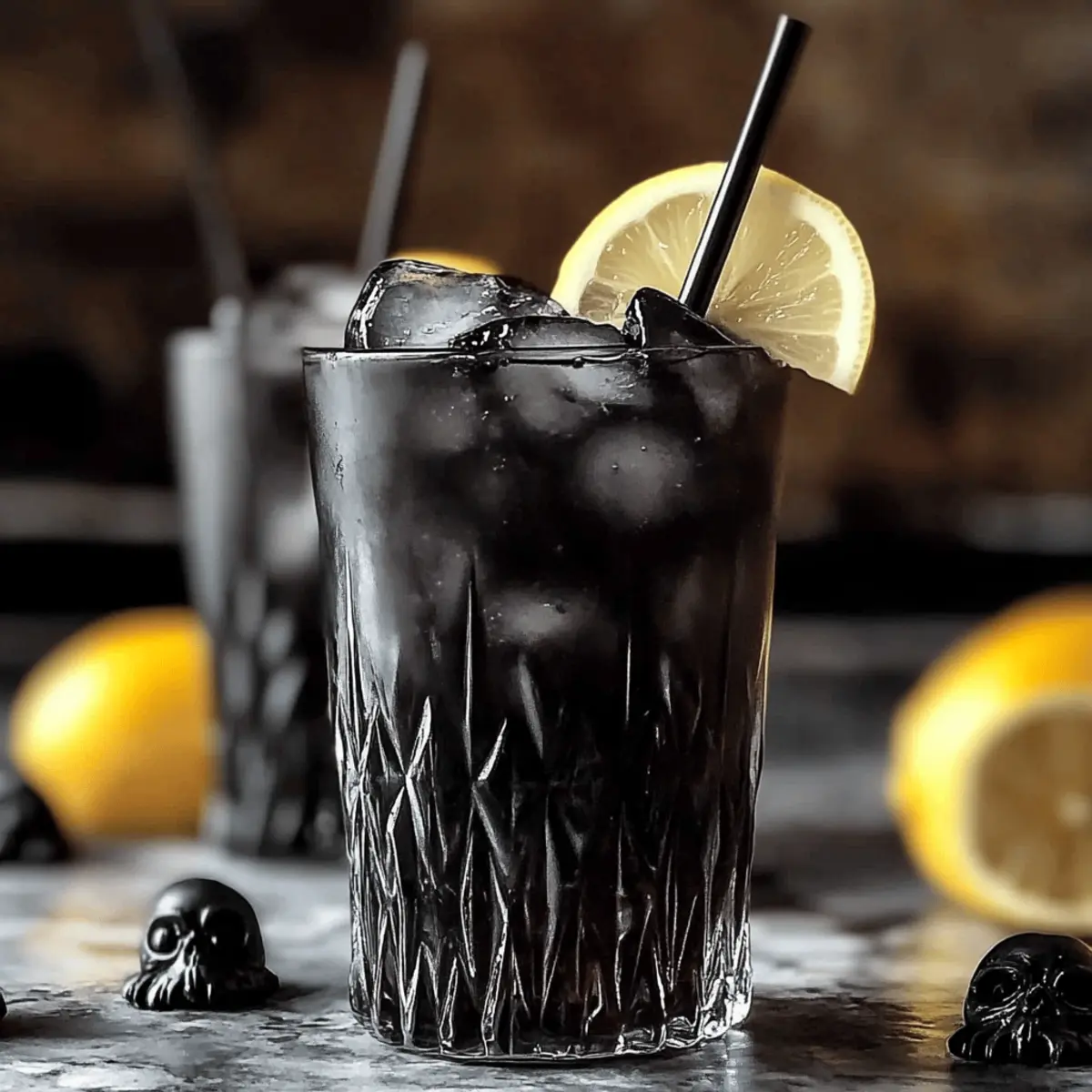 Bewitching Black Lemonade: A Spooky Sip for Halloween Fun