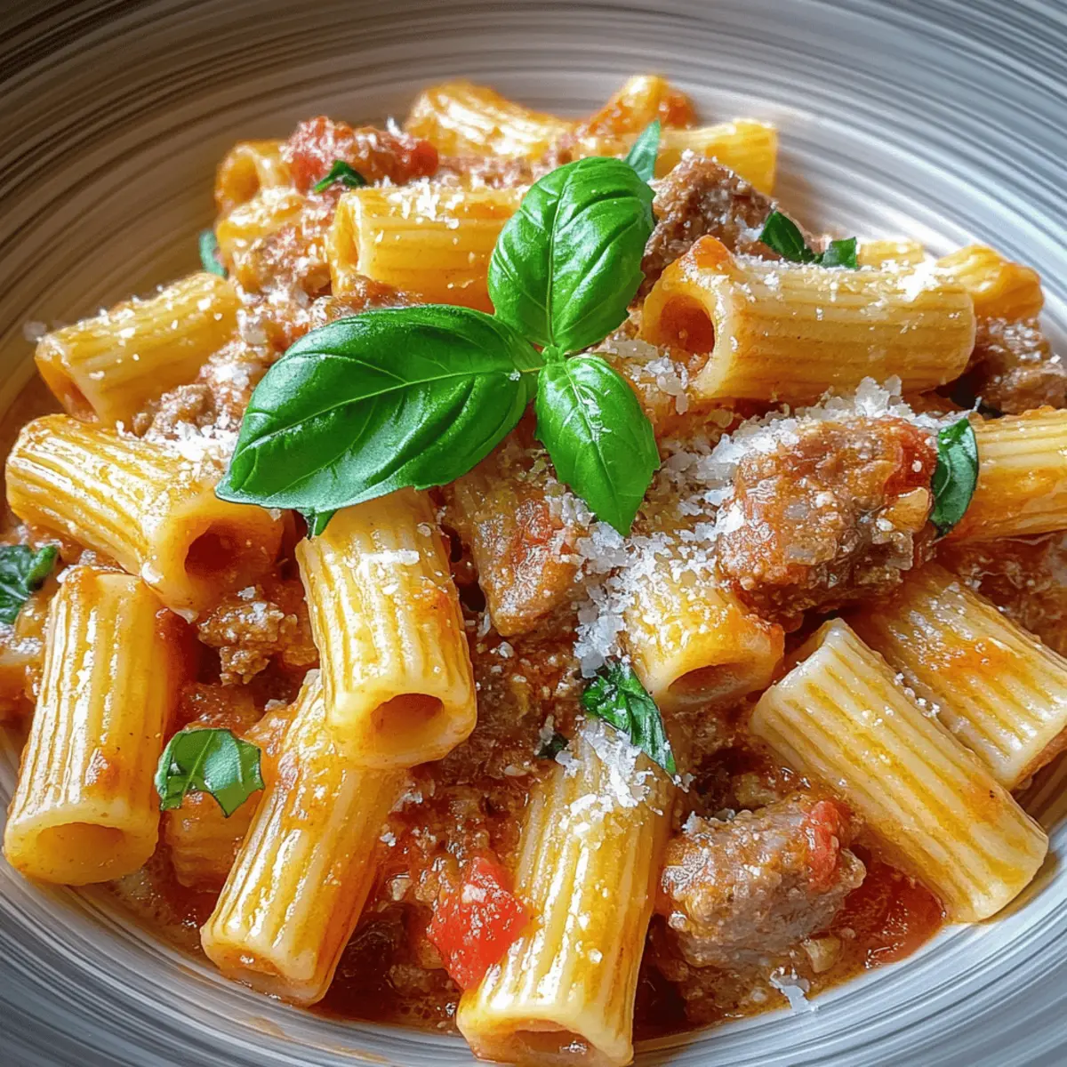 Creamy Italian Sausage Rigatoni for Cozy Weeknight Dinners
