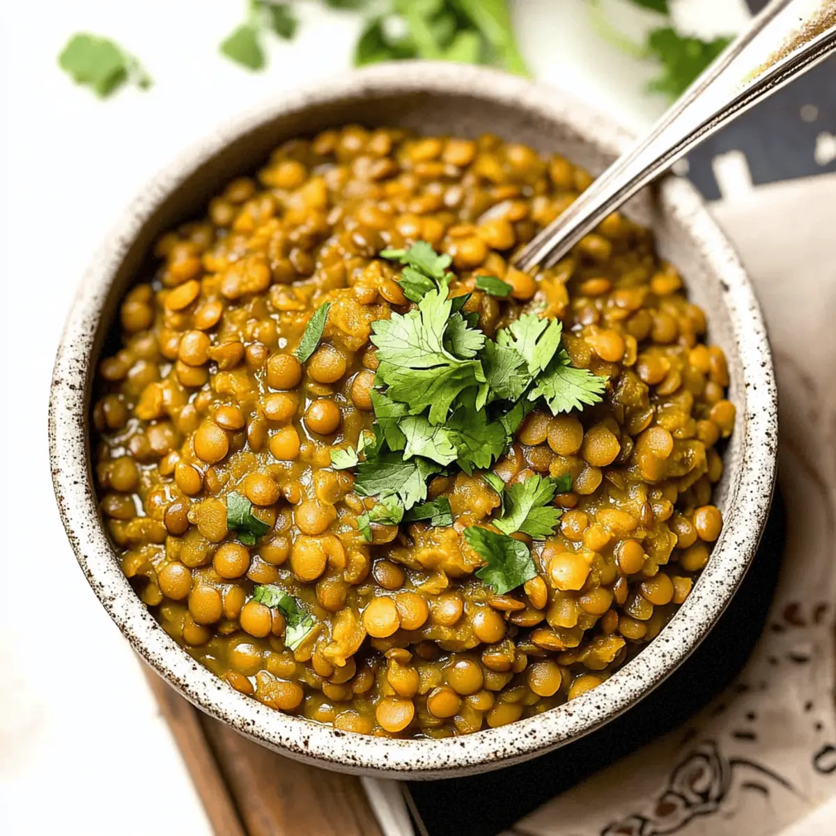 Savory Easy 20-Minute One Pot Lentils for a Cozy Meal