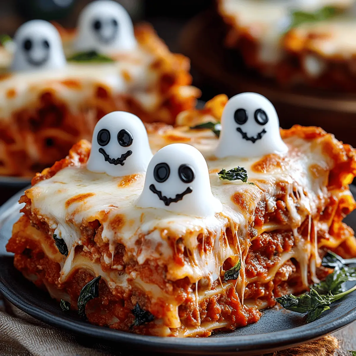 Ghostly Lasagna: A Spooky Twist on Classic Comfort Food
