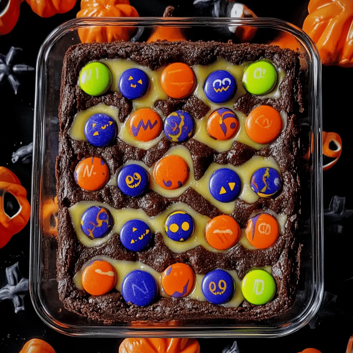 Halloween Brookies: Chewy Brownie Meets Festive Fun