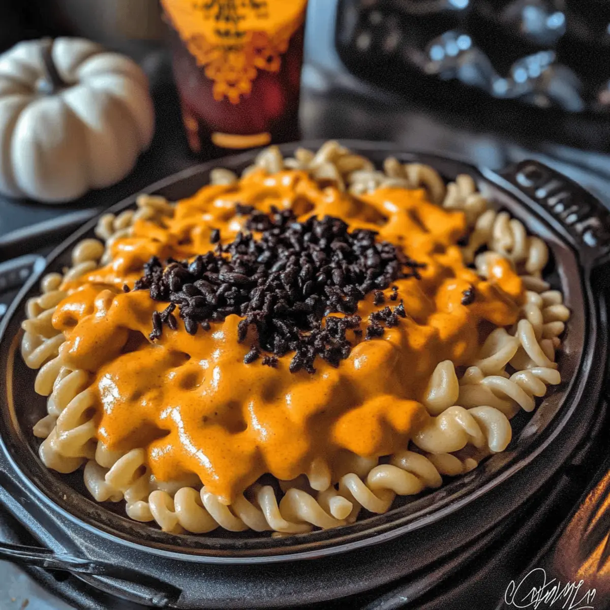Halloween Pumpkin Ale Mac and Cheese That’s Spooktacularly Good