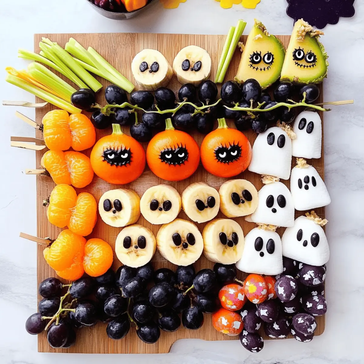 Halloween Snack Board for Kids: Fun & Healthy Treats Galore
