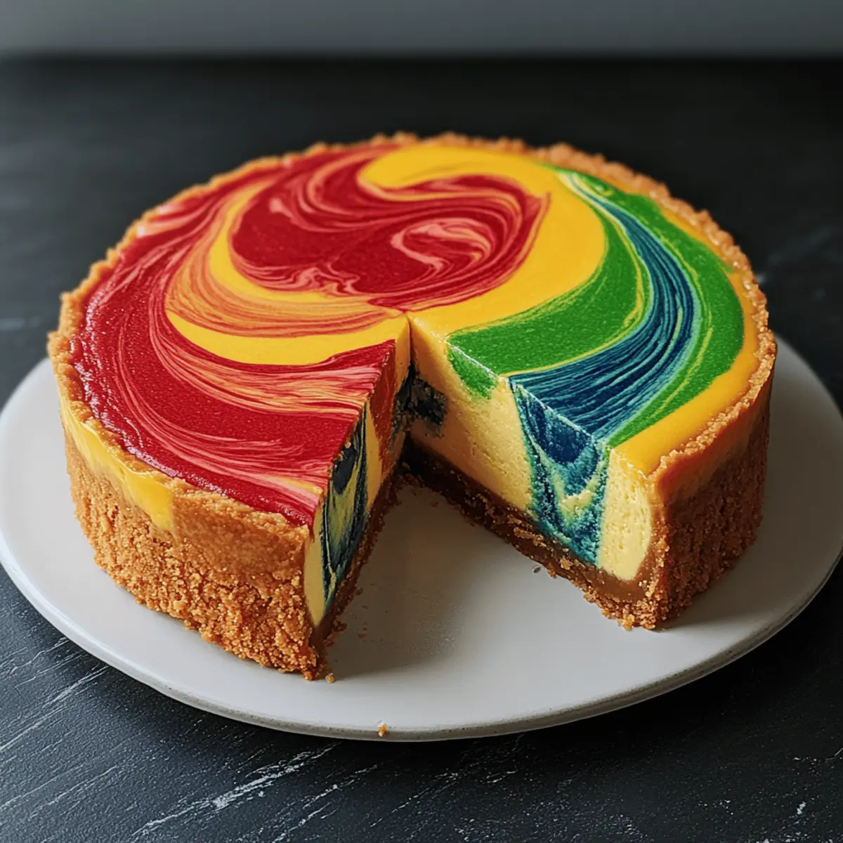 Magical Hogwarts Houses Butterbeer Swirl Cheesecake Delight