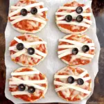 Mini Mummy Pizzas