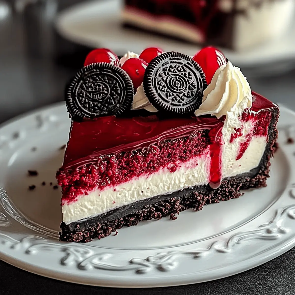 Decadent Red Velvet Oreo Cheesecake to Impress Your Guests