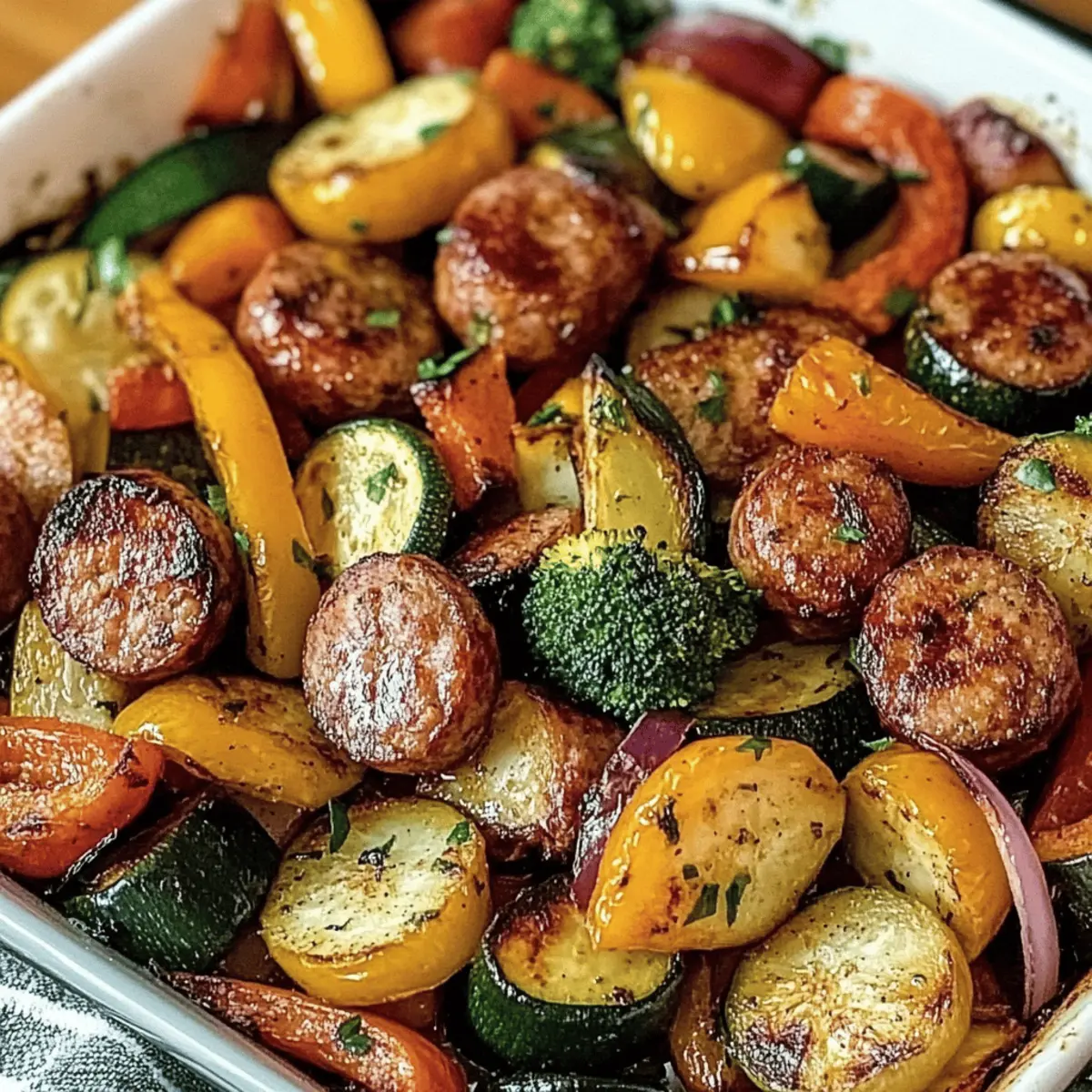 Delicious Sheet Pan Sausage & Veggies for Easy Weeknight Dinners