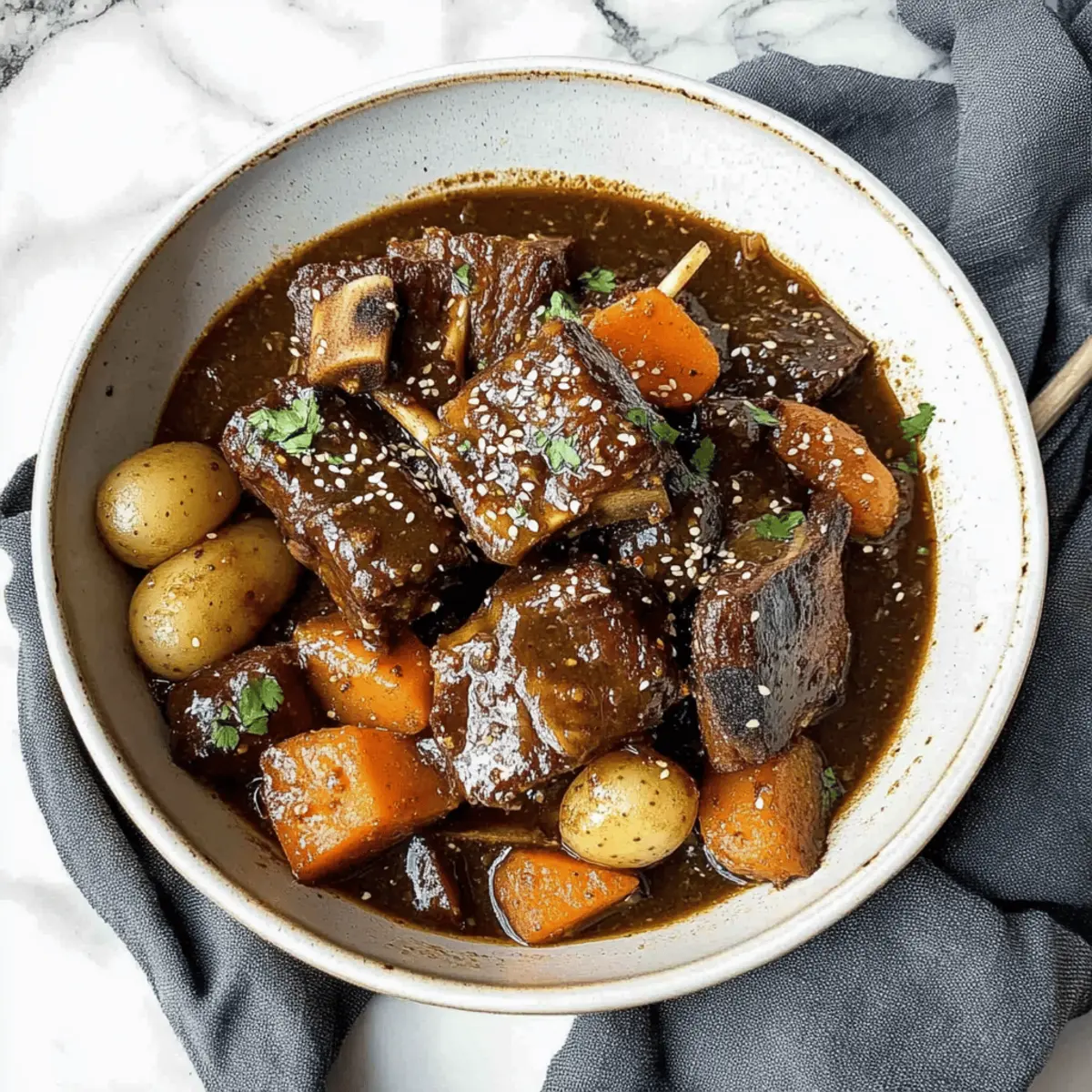 Slow Cooker Korean Short Ribs: Tender, Flavorful Bliss