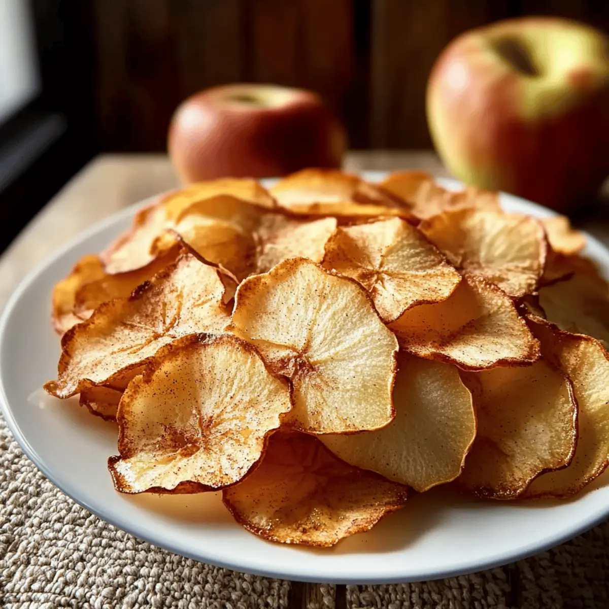 Crispy Baked Apple Chips for a Guilt-Free Snack Attack