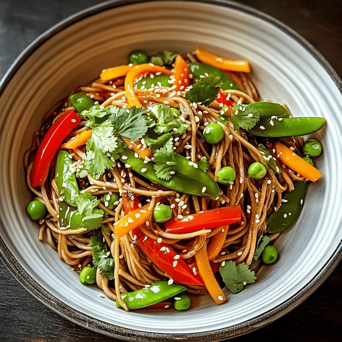 Cold Teriyaki Noodles Salad: Refreshing Flavorful Delight