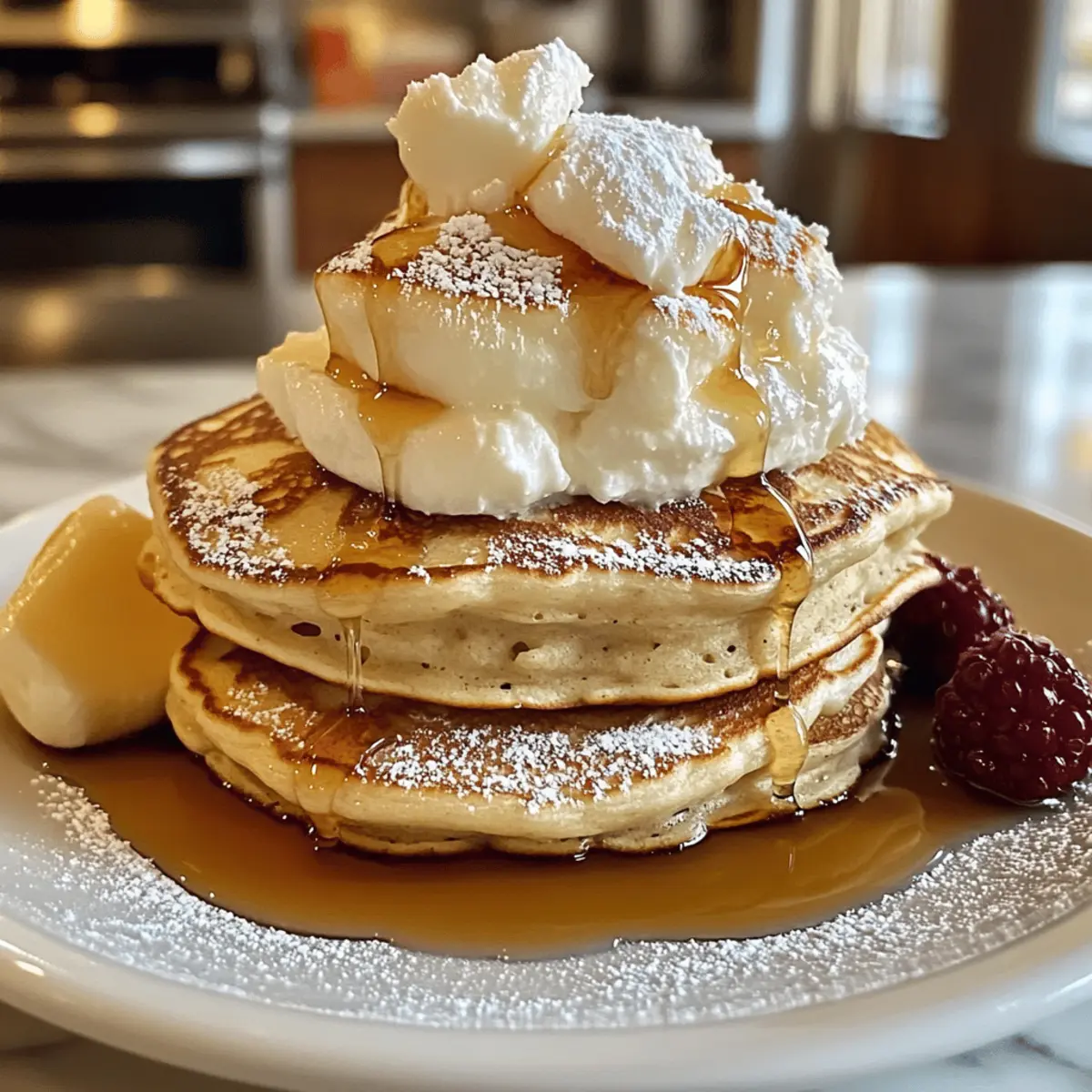 Sweet Coconut Cream Pancakes for a Tropical Morning Treat
