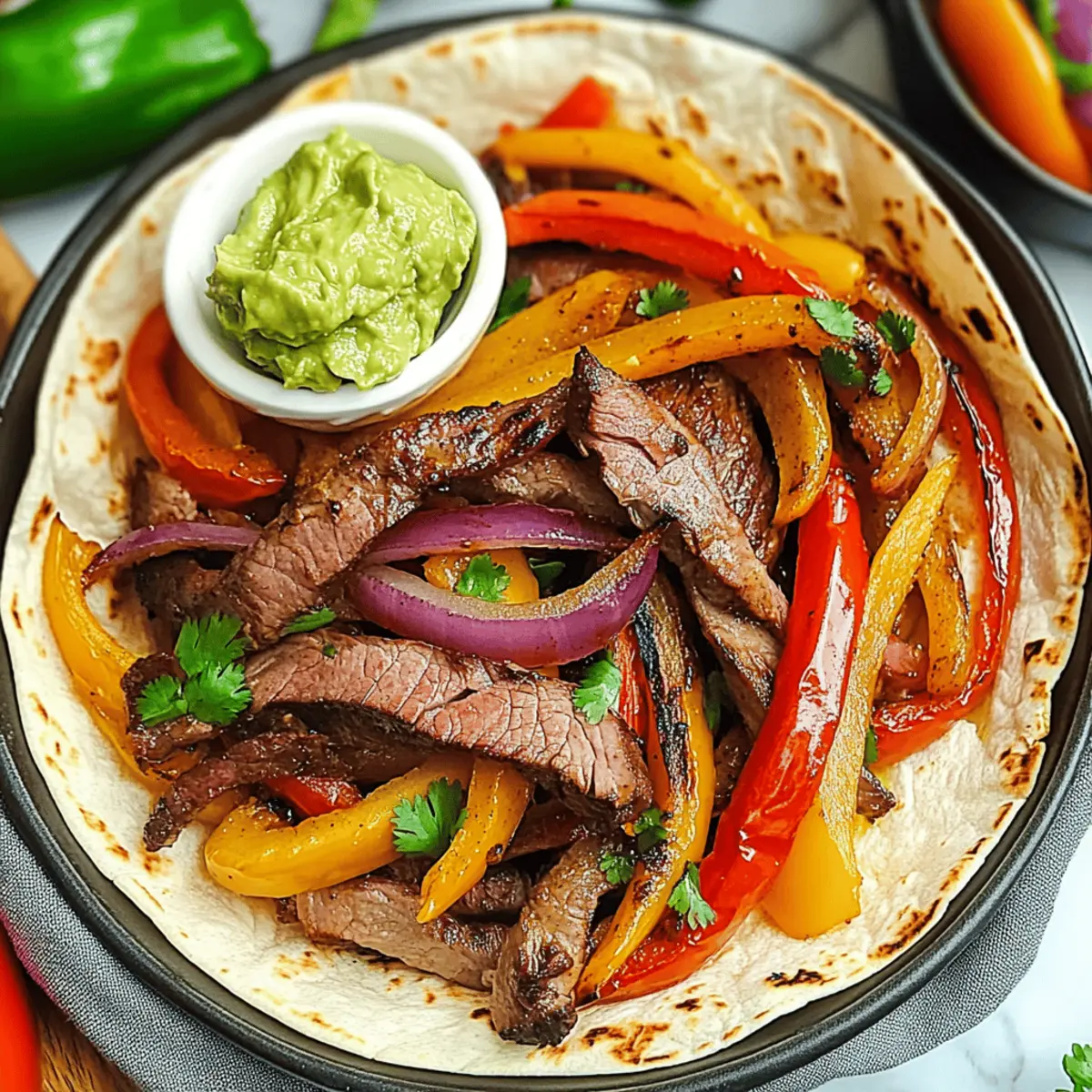 Sizzling Beef Fajitas: Quick, Flavor-Packed Family Delight