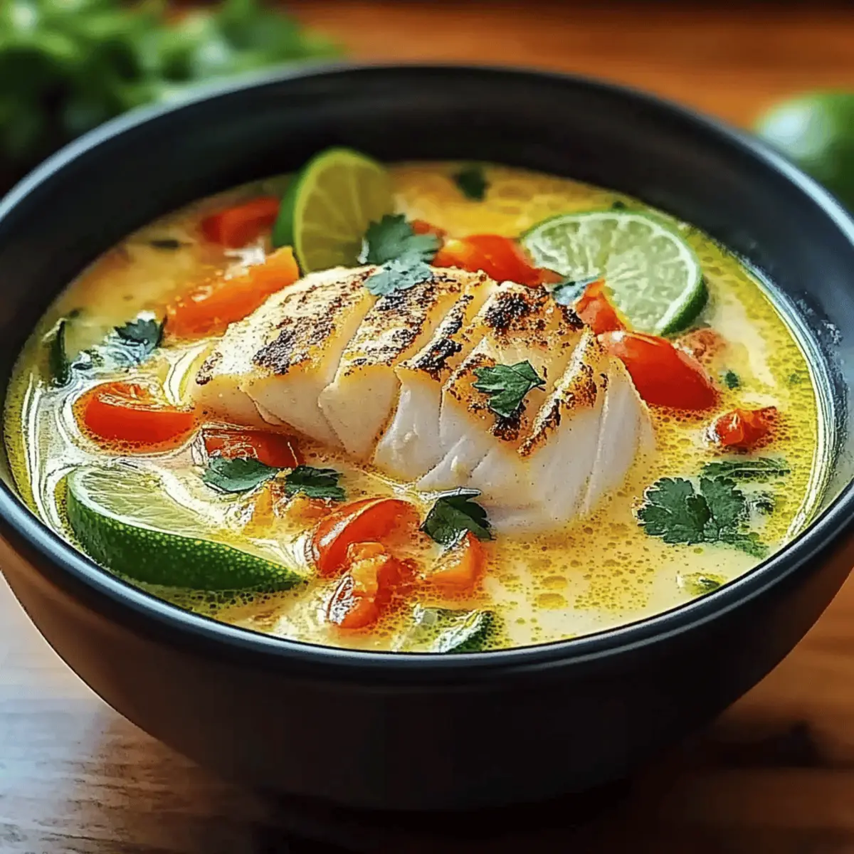 Coconut Lime Fish Soup: A Tropical Twist for Your Dinner