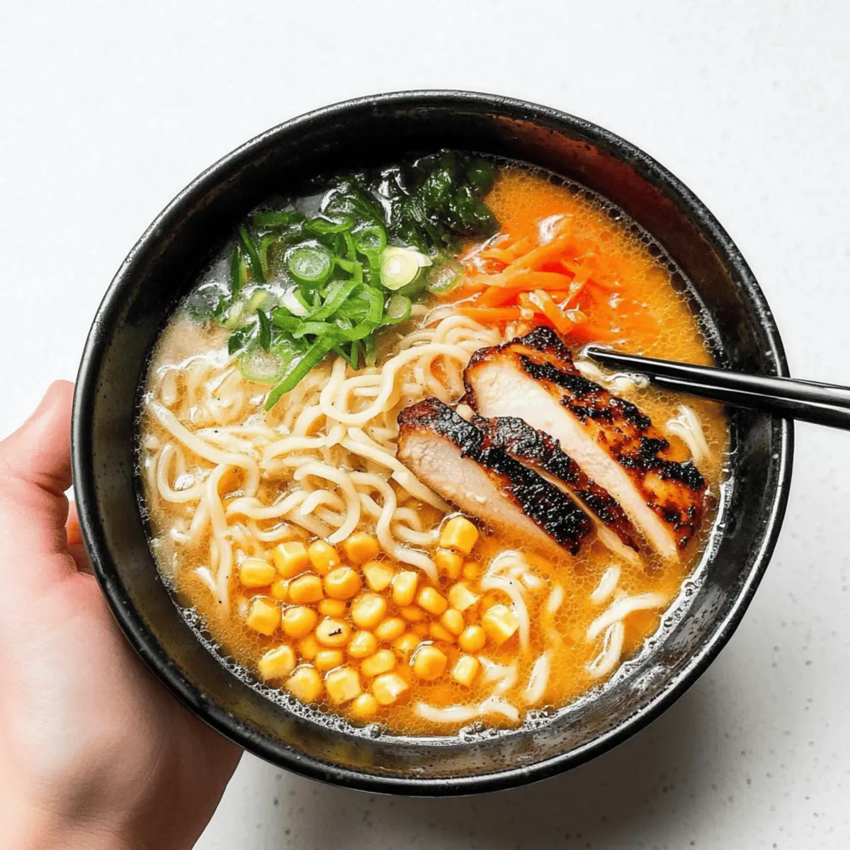 Healthy Miso Ramen with Chicken: Comfort in Every Slurp