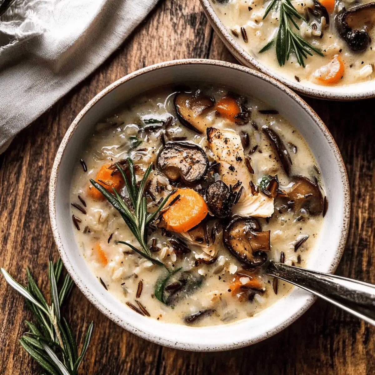 Creamy Wild Rice Chicken Soup That Heals the Soul