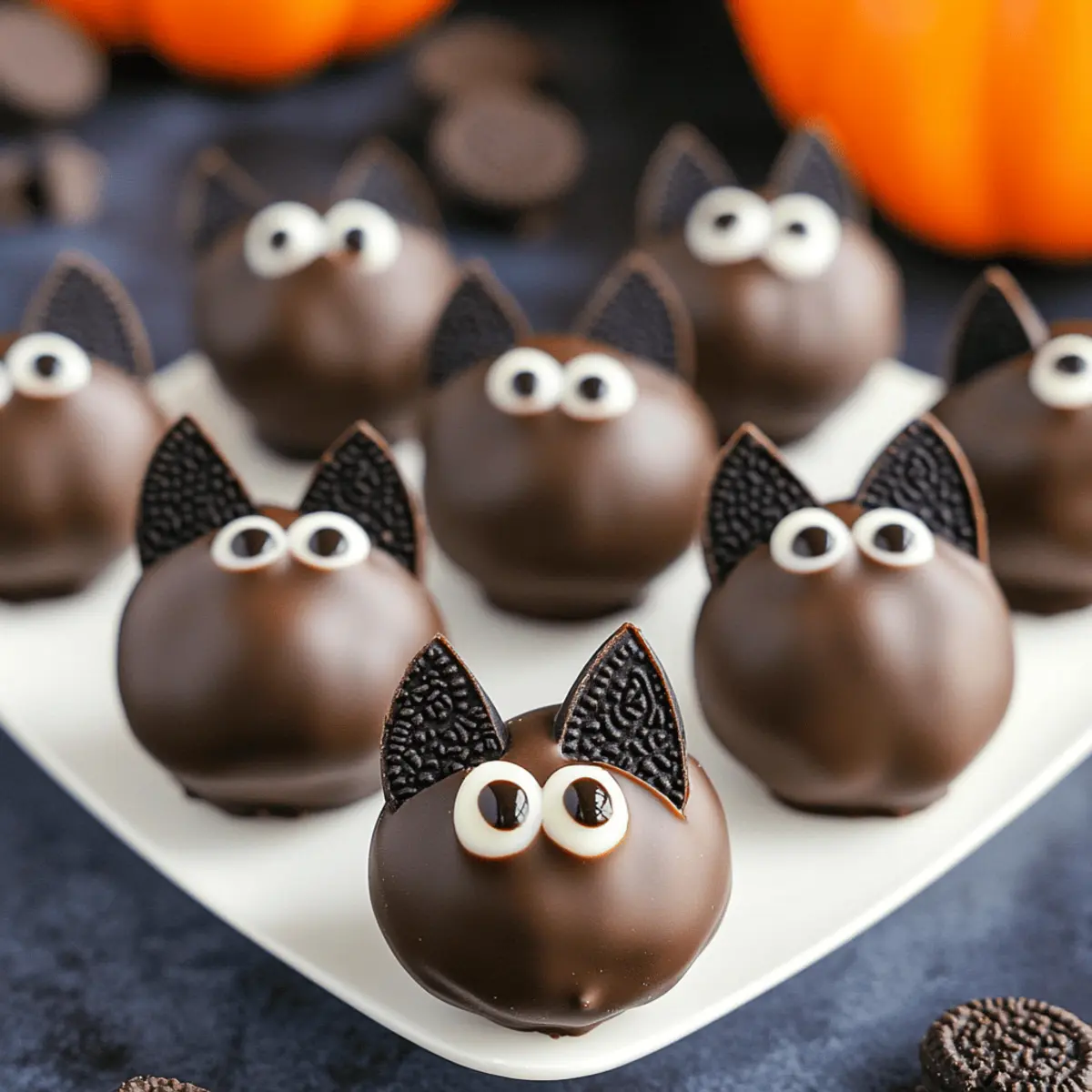 Irresistible Bat Oreo Cookie Balls: Your Easy Halloween Treats